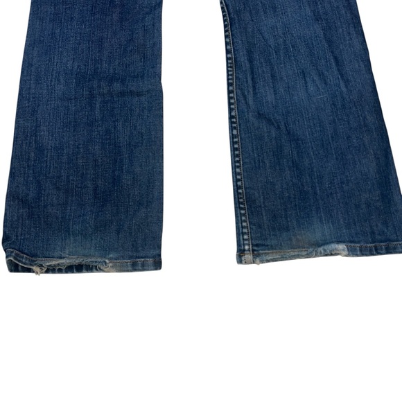 BANANA REPUBLIC| WOMENS Dark Stretch Denim Boot Cut Jeans 4R - Picture 3 of 9